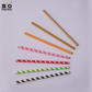 6 mm Paper Straws ( Colors and Pattern)